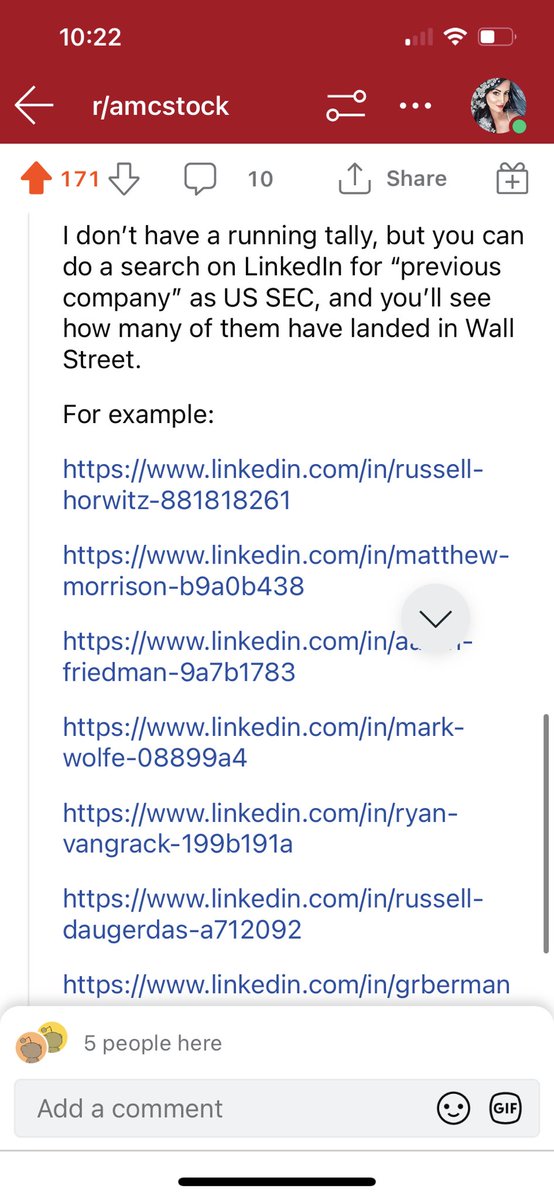‼️‼️This is Insane ‼️‼️Op mentioned a LOT of previous SEC members end up at jobs on Wall St including Citadel‼️The so called “Regulators” leading into high paying jobs that they are supposed to regulate! INSANE‼️ How is this even legal. Seems like a conflict of interest.