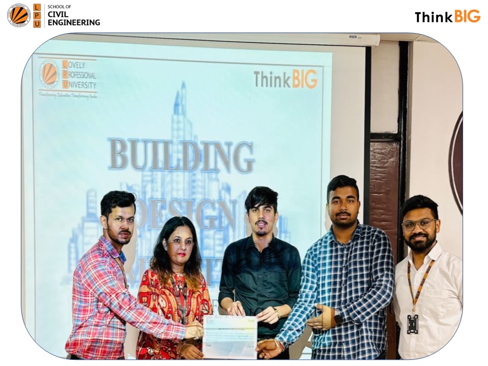 LPUCivilEngg's tweet photo. Congratulations to the Winners of the Building Design Competition.
#LPUCampus #ThinkBIG #LPUForYou
#LifeAtLPU #LPU #LovelyProfessionalUniversity
#CivilEngineering #BestUniversity
#TopUniversity #LPUDiaries #ProudVertos
#technostruct https://t.co/x1KDSRm0Hh