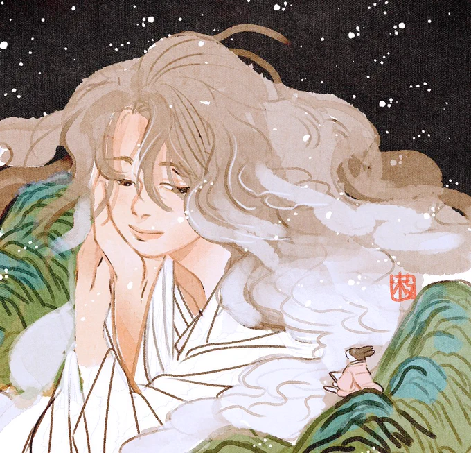 산과 구름