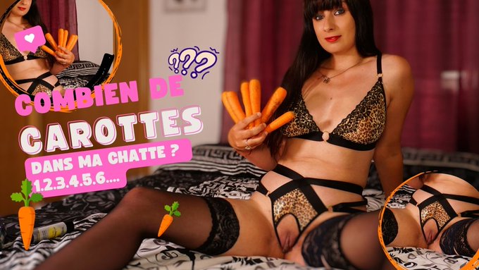 Une nouvelle #Video #defis Vient d'arriver gratuite pour vous !   👉 #challenge combien de carotte dans<a href="/tag/video"class="tags">#Video</a><a href="/tag/defis"class="tags">#defis</a><a href="/tag/foodporn"class="tags"><span>#foodporn</span></a><a href="/tag/challenge"class="tags"><span>#challenge</span></a><a href="/tag/hotgirl"class="tags"><span>#hotgirl</span></a><a href="/tag/mym"class="tags"><span>#mym</span></a><a href="/tag/adultstores"class="tags"><span>#adultstores</span></a>