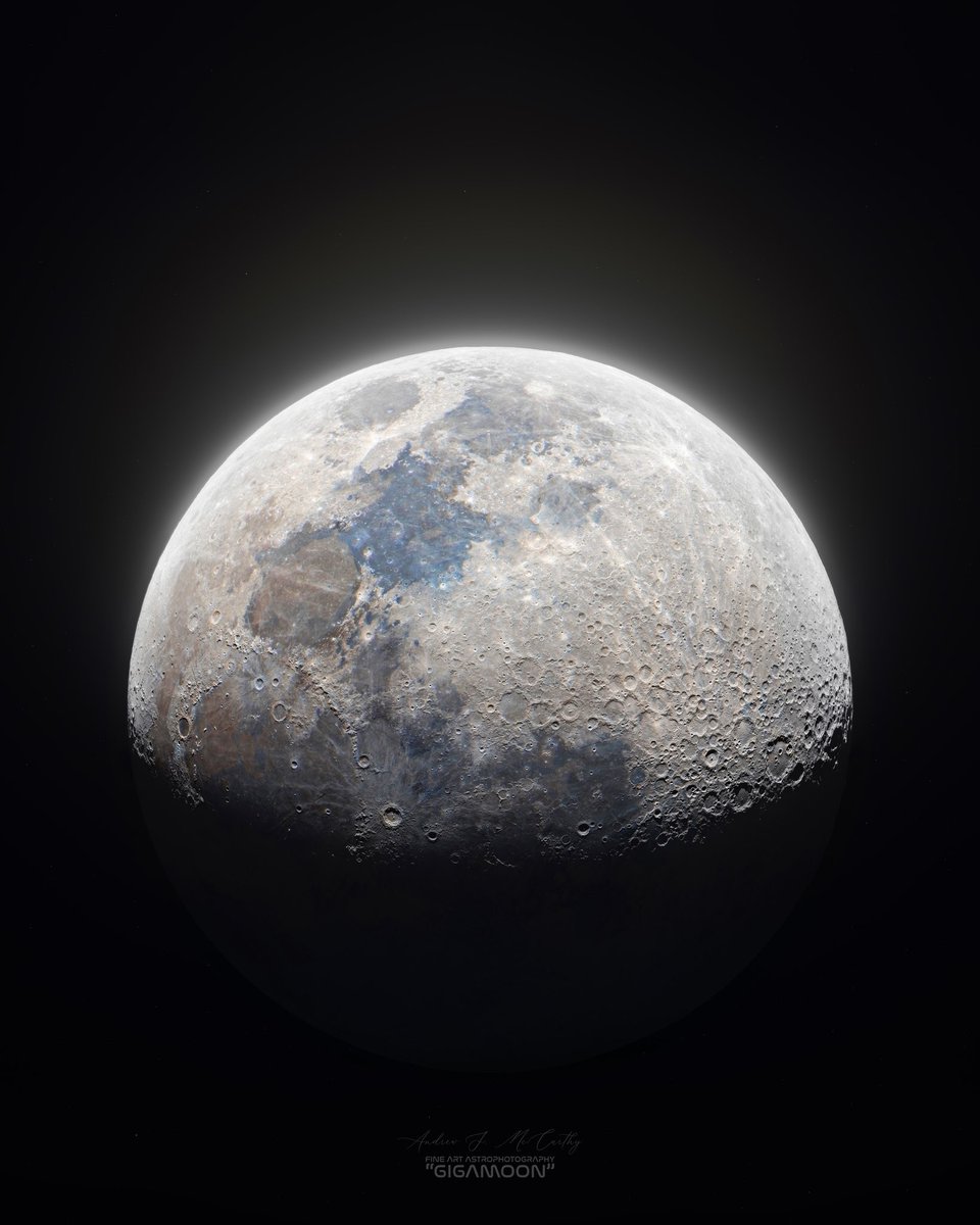Using two telescopes and over 280,000 individual photos, I captured my most detailed image of our moon. The full size is over a gigapixel. Trust me, you’ll want to zoom in on this one.