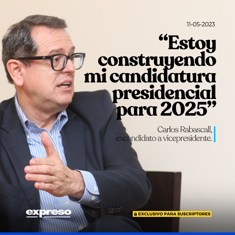 Expresoec's tweet photo. Carlos Rabascall, comunicador y político alineado a la Revolución Ciudadana, conversó con EXPRESO sobre sus intenciones presidenciales y el panorama actual en torno al juicio político al primer mandatario Guillermo Lasso.

Lee y revisa el video de la entrevista aquí: