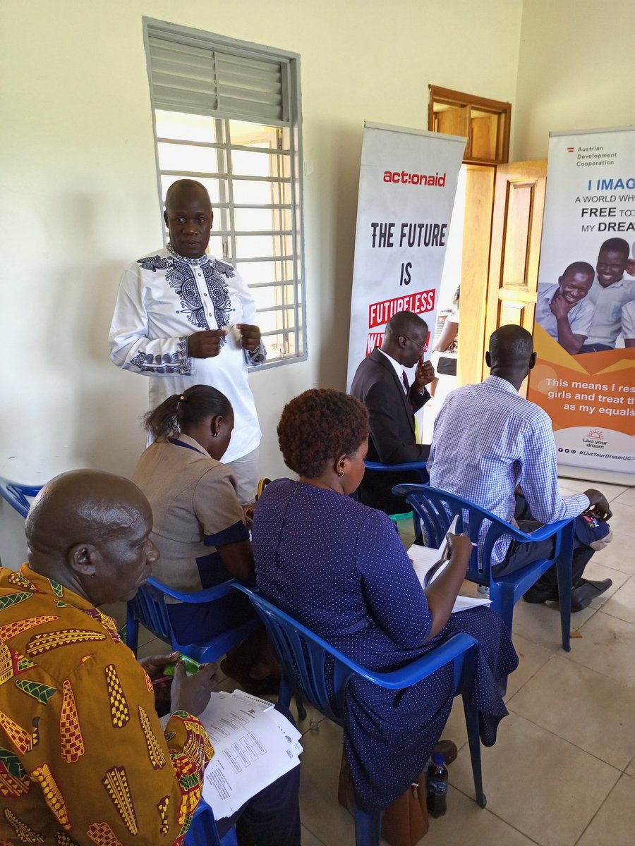 Kevinwanjalaoum's tweet image. #HappeningNow @actionaiduganda &amp;amp; @BRACworld with funding from @UNFPAUganda&amp;amp; @ADCinUganda  in partnership with Omoro District are participating in a joint inception meeting for ADA phase II at Omoro District. Women and girls will benefit form an integrated Package of Rights #HRBA