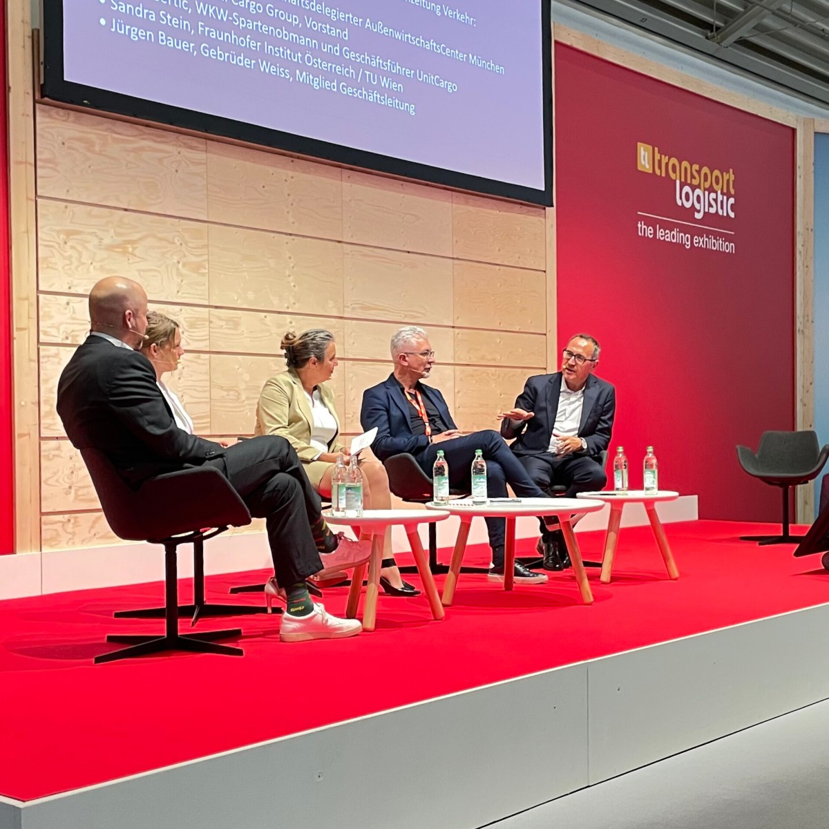 GWWorld's tweet photo. We are excited about the first two days at @transport_messe in #Munich and the many inspiring conversations we have already had. 📍 Visit us at booth 234 in hall A5 until Friday. We look foward to seeing you.👋
#gebrüderweiss #tradefair #gwmoves https://t.co/DseboMu6jY