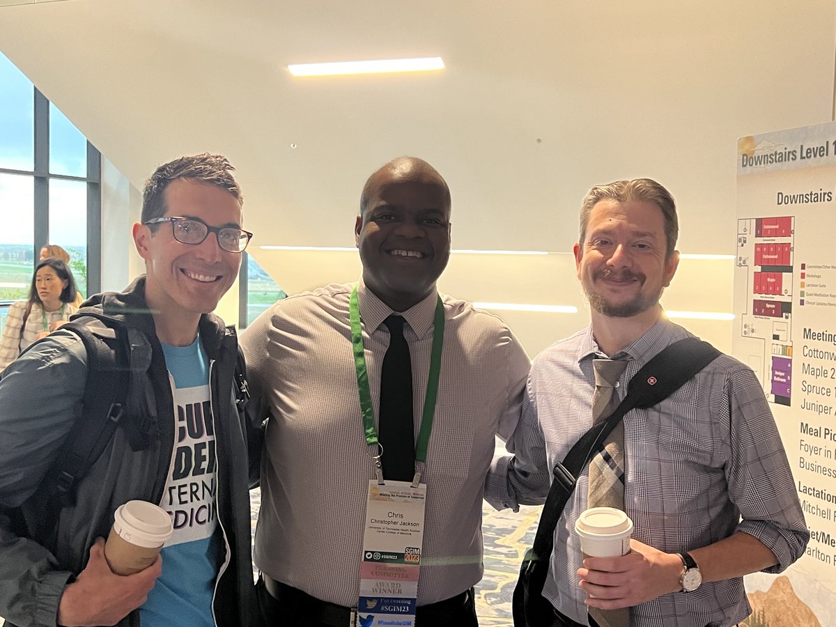 #SGIM23 day made by running into THE CURBSIDERS! ⁦@DoctorWatto⁩ ⁦@PaulNWilliamz⁩ #AmericasPCP