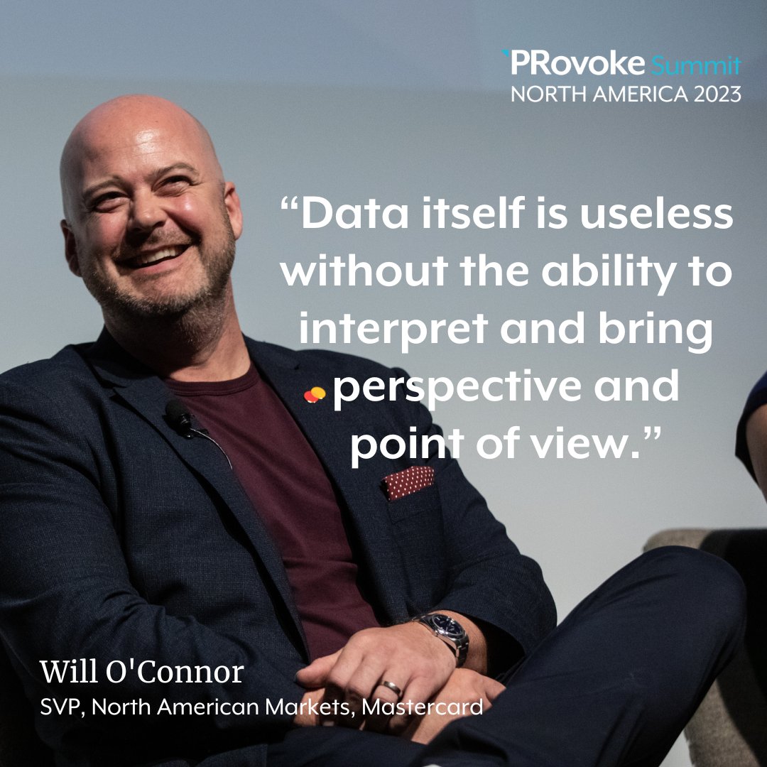 Provoke_News's tweet image. . @Mastercard's Will O'Connor and @KetchumPR's Mary Elizabeth Germaine discussed how data can promote impactful storytelling at #PRovokeNA in New York last week. 

Check out more highlights from the discussion here: bit.ly/3Md5WnE