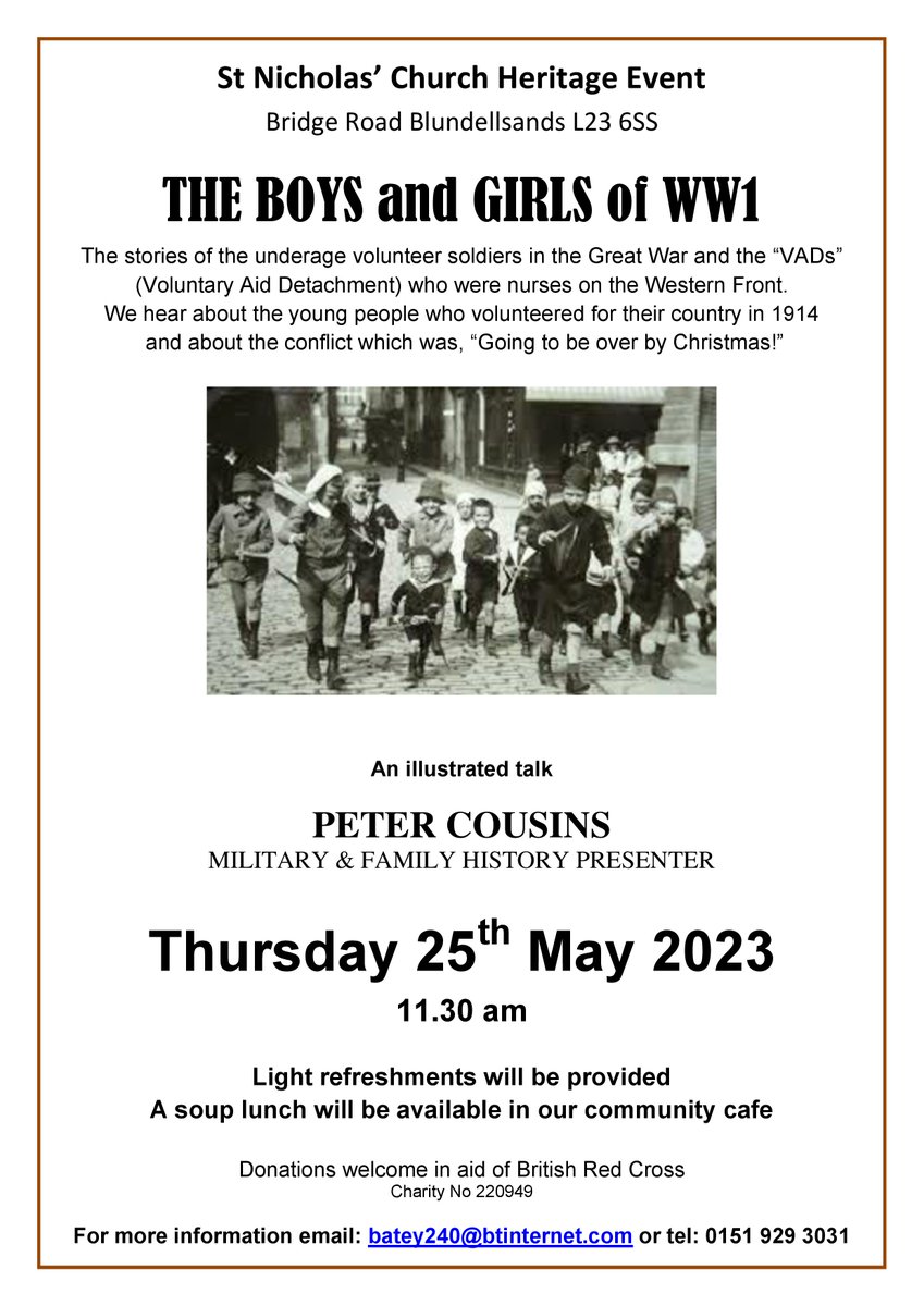 Heritage activities have resumed! Dont miss this free event coming soon.