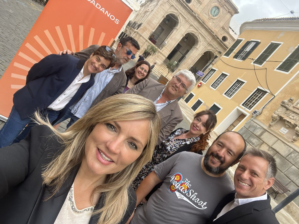 Hoy he estado junto a mis compañeros de <a href="/Cs_Mahon/">Cs Mahó</a> reclamando la financiación justa que merece Menorca para que dejen de ser ciudadanos ‘de segunda’.

CS exigirá más inversión para infraestructuras y una desalinizadora para mejorar el ciclo del agua.