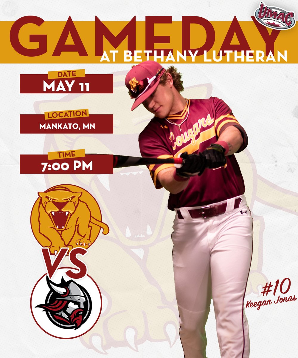 Minnesota Morris Baseball on Twitter "🚨UMAC Tournament GM 1🚨 ⏰700 PM