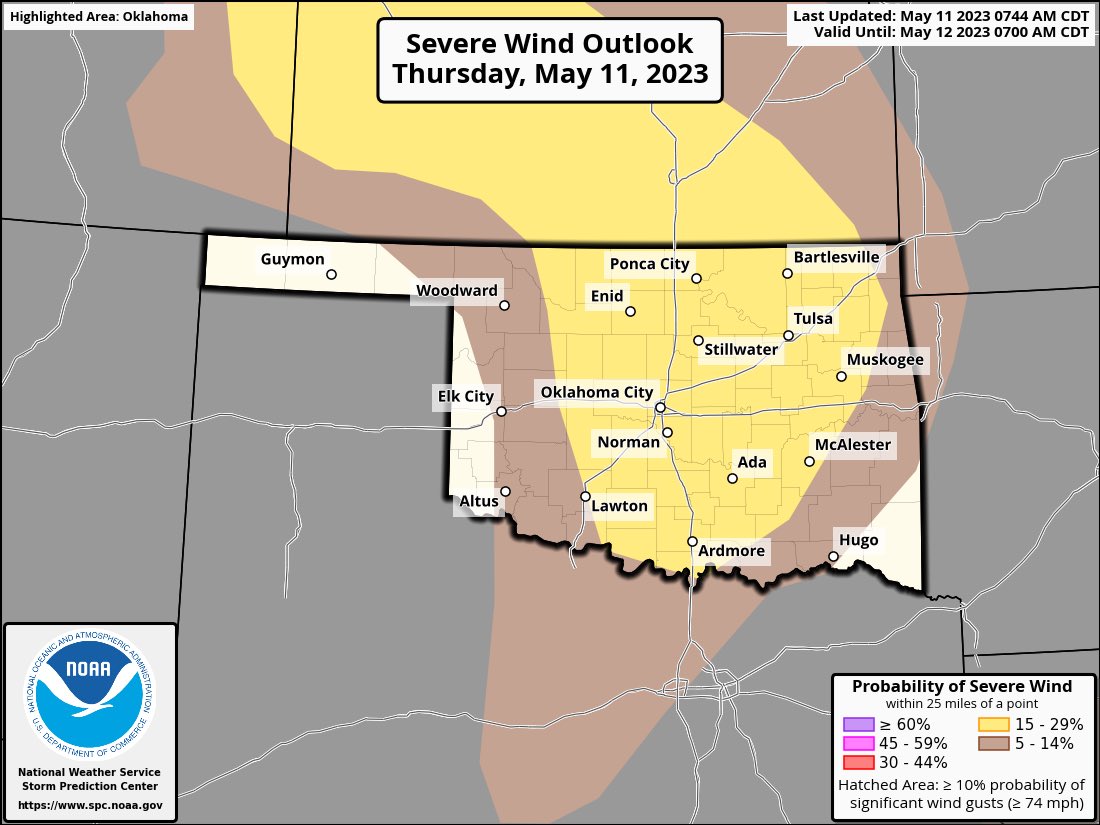 I cannot stress enough HOW prepared central Oklahoma needs to be today. Significant tornado and hail threat possible from 4-10pm tonight here in the metro. Have your plan in place incase severe weather strikes and have MULTIPLE ways to get your weather information #okwx