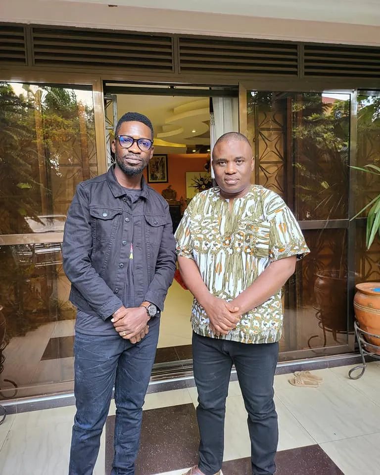 HEBobiwine's tweet photo. My brother Erias Lukwago, Today is your day.
I hope you will find time to sit back, relax and enjoy  yourself.
I hope you will be reminded today, of how appreciated and respected you are.
Thank you for upholding values of decency, fairness, truth and justice. Thank you for being a BROTHER. 
On behalf of my household and on my own behalf, we wish you very happy birthday.