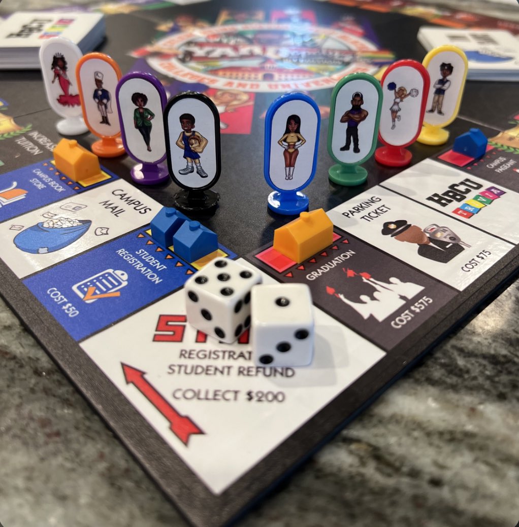 yardopoly's tweet image. In celebration of the season 2 premiere &amp;amp; return of #CollegeHill on @betplus today - @Yardopoly STANDARD &amp;amp; DELUXE EDITIONS are back available on @thegamecrafter for a limited release! The ultimate HBCU keepsake! Guaranteed to sell out again 🎓📚 Get yours! thegamecrafter.com/games/yardopol…