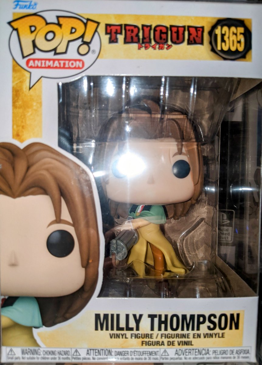 SiameseRoulette's tweet photo. I got all of my #Trigun #FunkoPOP yesterday except Vash hasn't come yet. They look great #Funko did a great job recreating the colors from the anime. Also good Job #StudioOrange on #Trigunstampede it is great! https://t.co/wcOxNHEgXg