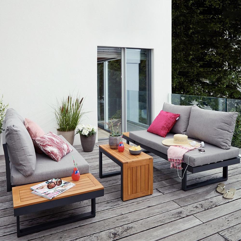 Turn your backyard into a peaceful oasis with our stylish and functional 3-piece sectional outdoor sofa set. Enjoy leisure time and relieve pressure in the comfort of your own outdoor sanctuary. 🌿✨ #OutdoorLiving #BackyardBliss #RelaxationStation