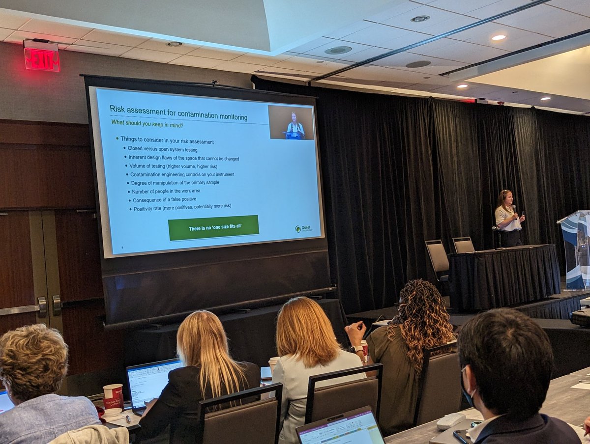 KennyGPhD's tweet photo. And we're live with @thepascv
Molecular Virology Workshop!
@DrMeghan_Star reminding us that swabbing ceiling tiles for amplicon contamination may be excessive 🤣
#pascv https://t.co/71VmKifBob