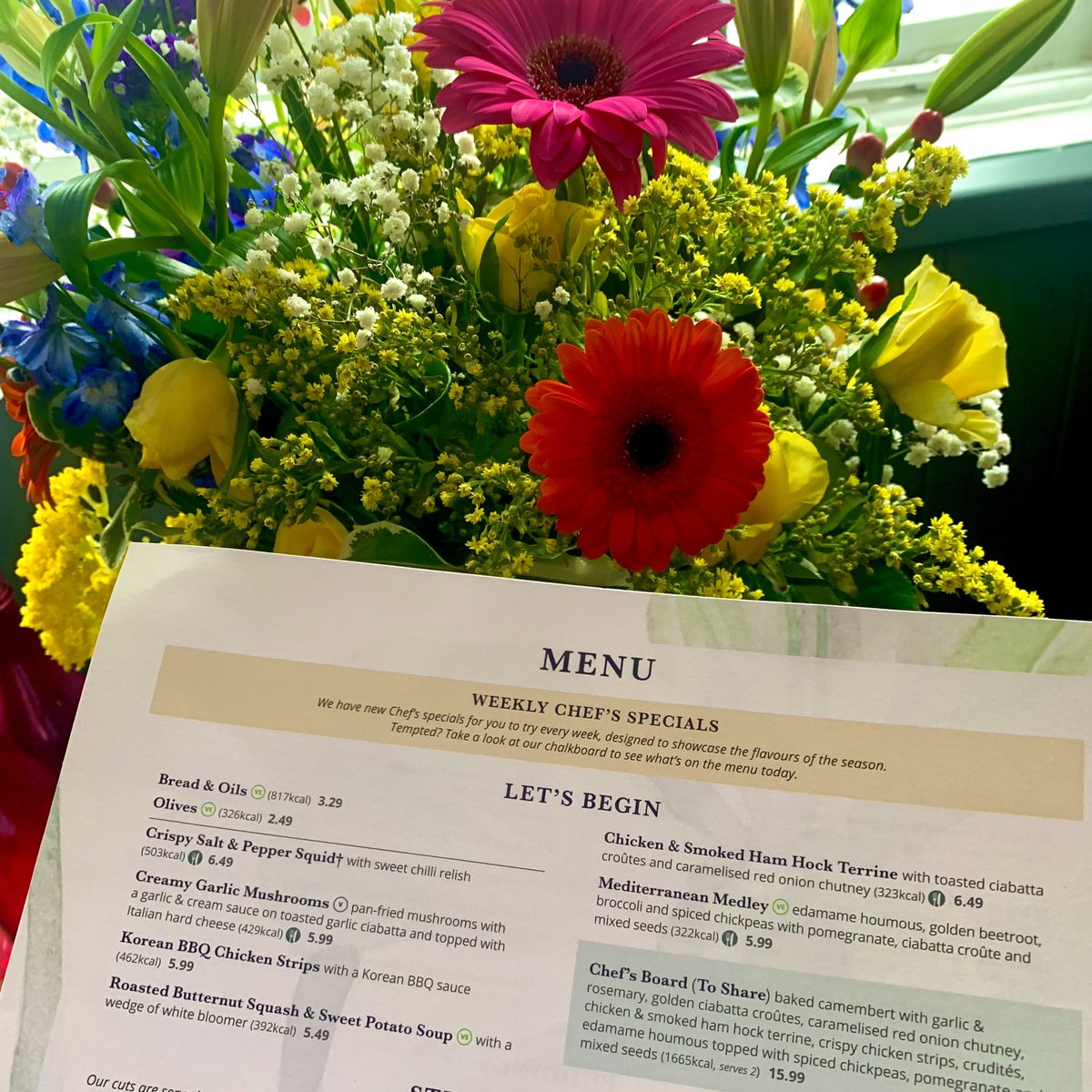 FoxWimborne's tweet photo. Have u popped in to visit us since our menu has changed? 🌺 https://t.co/ag7moRJpz2