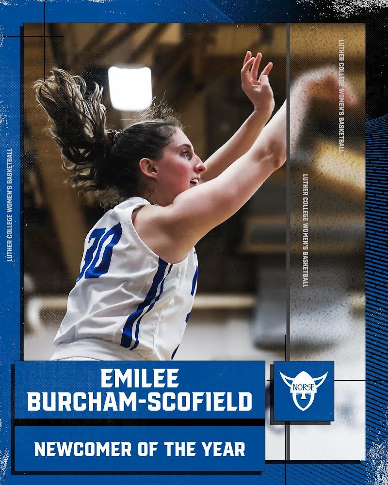 Starting off our team awards with the 2022-23 Newcomer of the Year goes to… 
First Year Emilee Burcham-Scofield! 🥳