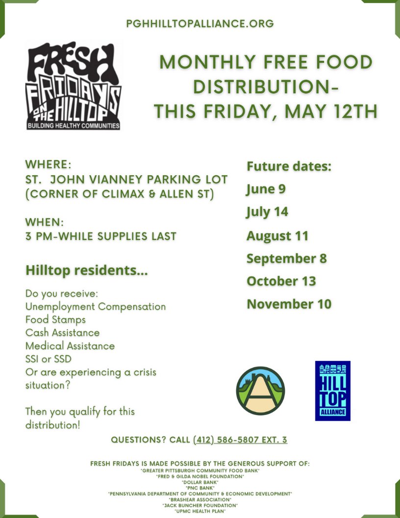 A huge thank you to Hilltop Alliance. Our hearts are forever grateful!