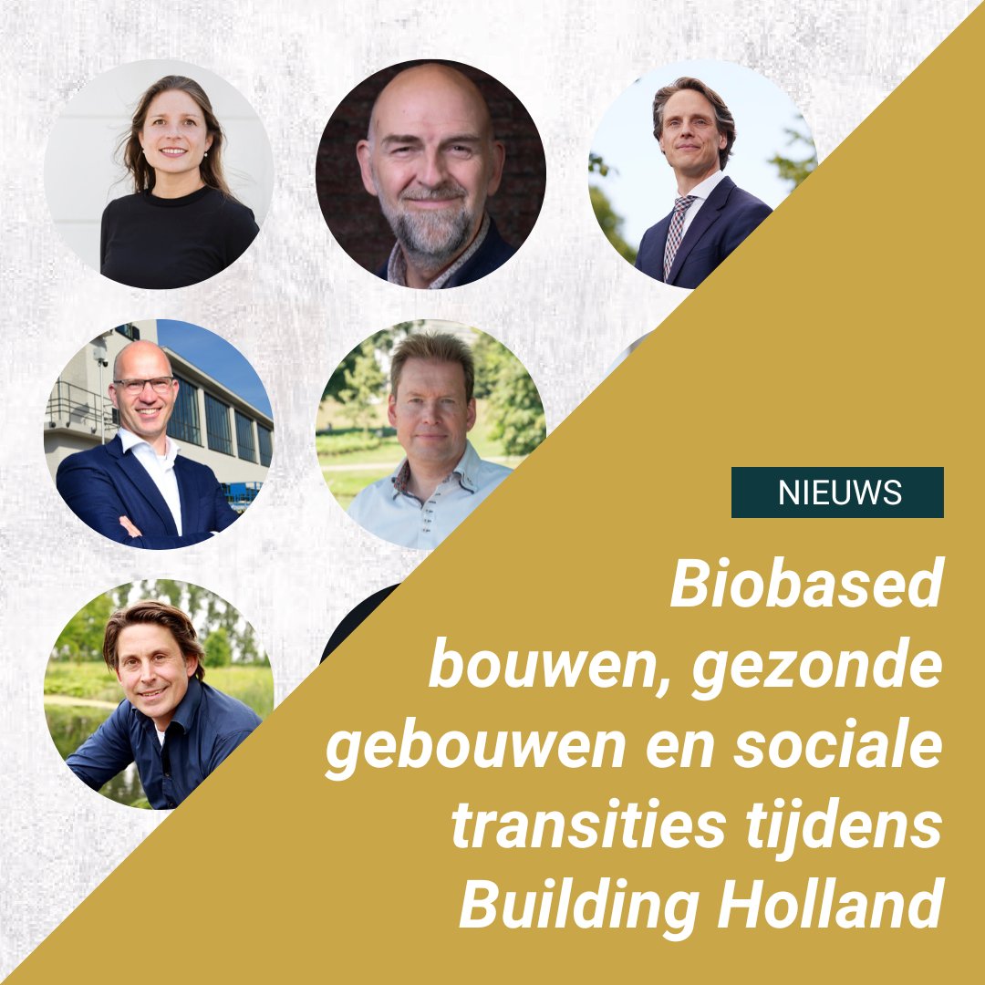 Het programma van Building Holland 2023 krijgt vorm. Met trots presenteren wij een greep uit de kennispartners en ambassadeurs! ➡️ bit.ly/42L5DWv