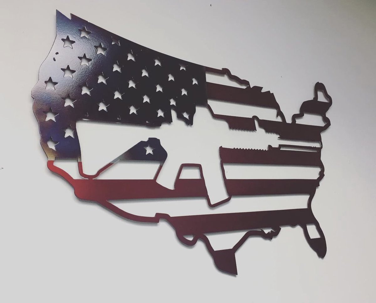 #madeinusa #metalart #usa #america #gunart #america #americanflag #americanmade #nashvillemetalart #beautiful
#cryhavoctactical #azws