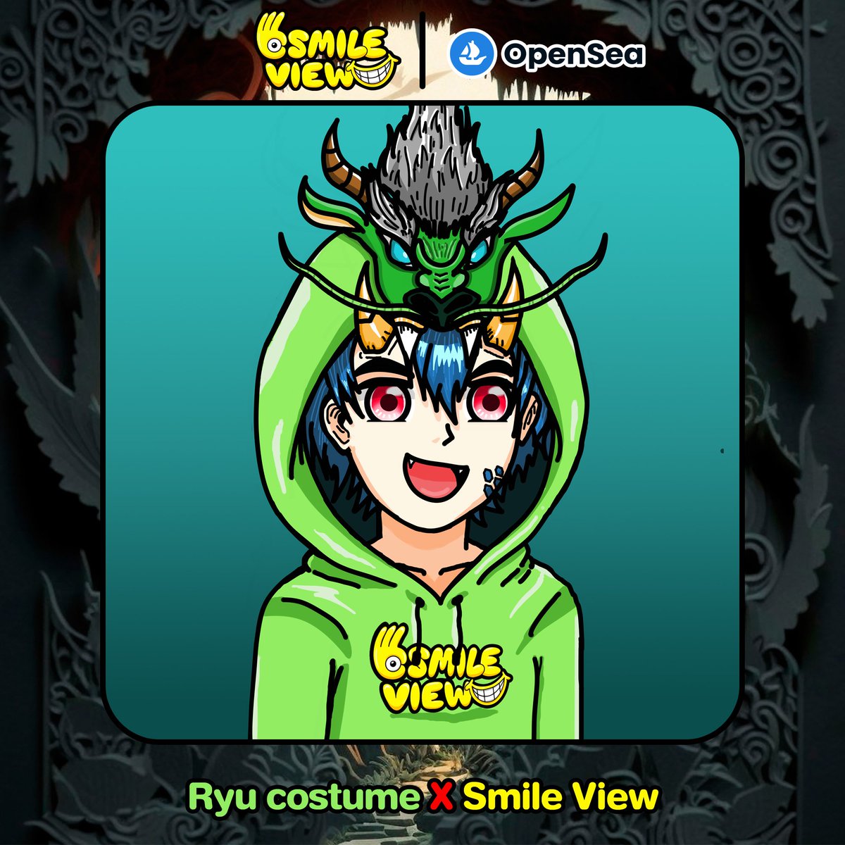 Emoticon555's tweet photo. HUMAN CHARACTER🙍‍♂️

"Ryu costume X Smile View " 

Current price : 0.021 ETH 
Available on : https://t.co/8vgtFYyapy

#NFTartist #NFT #NFTs #nftcollection #nftthailand #nftthai #NFTcollector #smileview #ryu #Ryucostume #opensea #collaboration https://t.co/xzGjOcXvo6