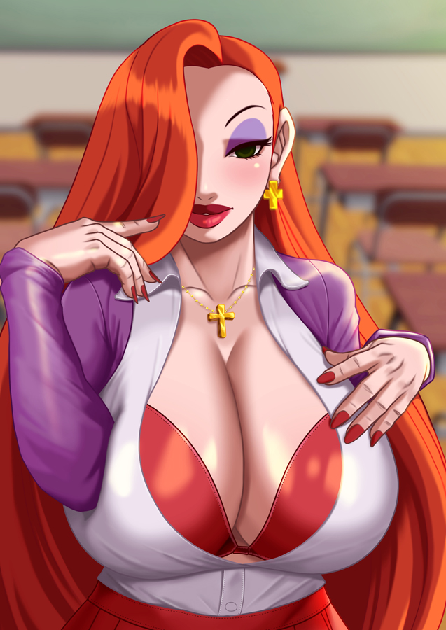 XKorner_'s tweet photo. Jessica: the classroom is empty, let's "study" 🤭
. 
. 
#cartoongirl #cartoongirls #sexycartoon #sexycartoons #hentai #ass #butt #boobs #sexygames #waifus #waifu #Jessicarabbit #rogerrabbit https://t.co/nPku6nw5Ko