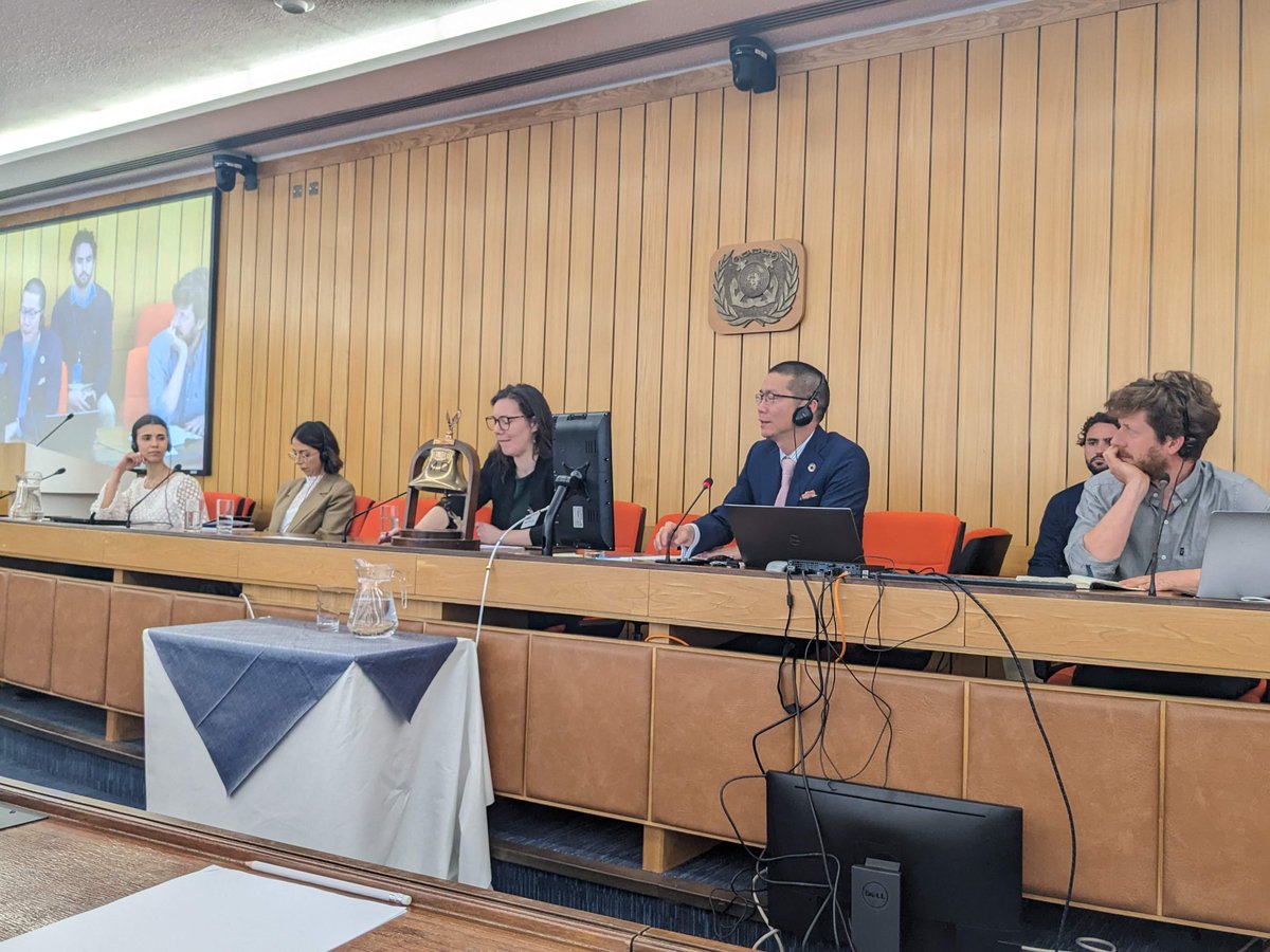 opp_green's tweet photo. #Knowledge sharing is key to support countries in their preparations for MEPC80. We were delighted to assist @ThaiEmbLondon in organising Tuesday's highly informative seminar on ongoing IMO #GHG  developments 👏

Read more about the event on our blog 👇

https://t.co/CyWU4mZxmZ https://t.co/y6dPrU2eWS