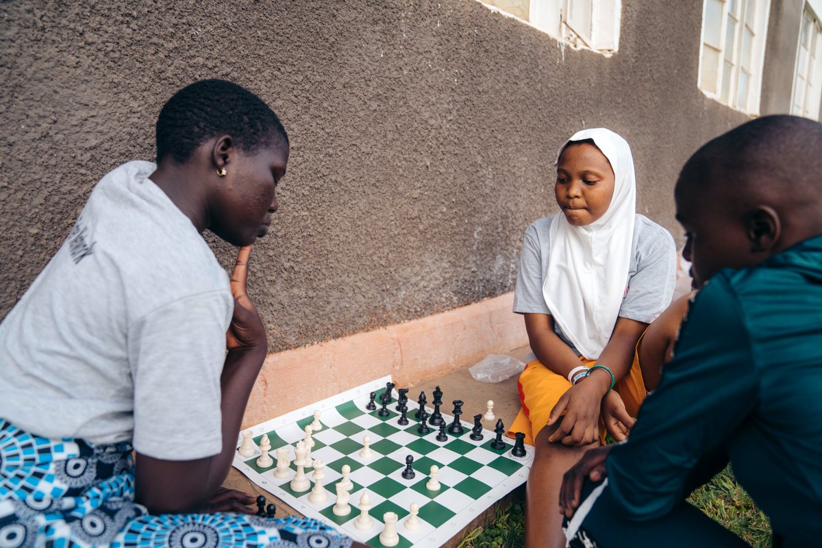 Our Big Sisters are taking the field by storm today! We've got chess, soccer, volleyball - you name it, they're playing it! It's amazing to see them showcase their skills and have a blast while staying active. We believe in the power of sports and fitness for physical and mental