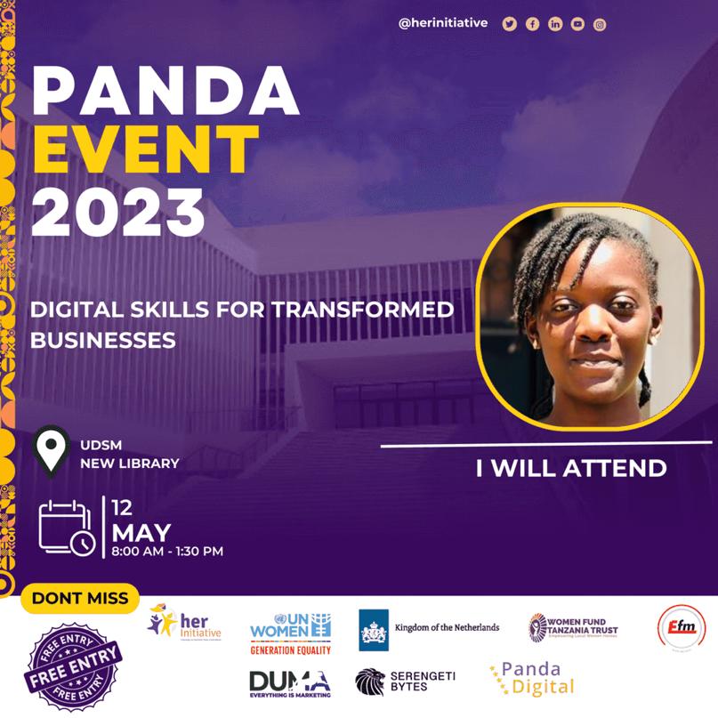 mafolebaraka's tweet photo. Watu wote kesho tutakuwa kwenye #PandaEvent.
Unakosaje sasa tukio hili muhimu.
Niulize chochote kuhusu #PandaEvent chini ya tweet hii https://t.co/pqBUWq1aRD