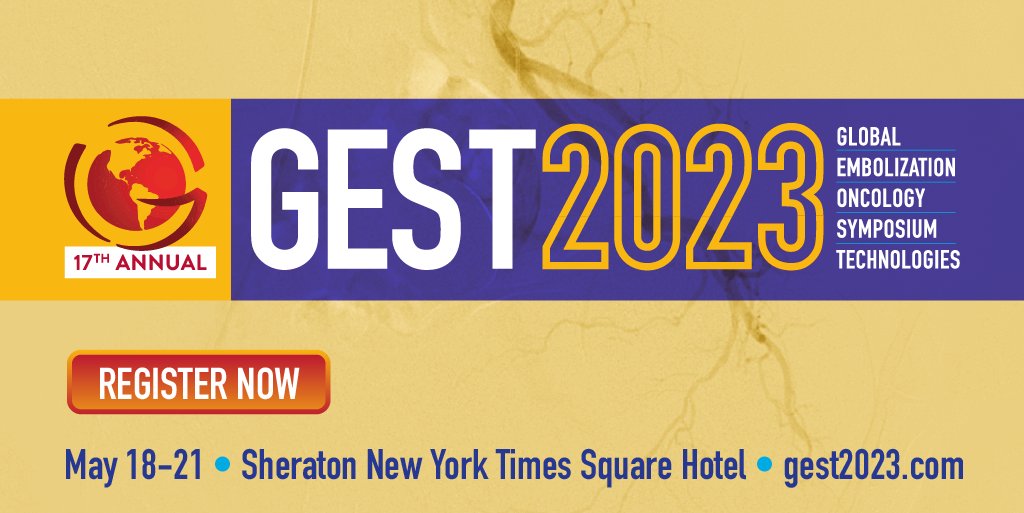 Looking forward to #GEST2023! Planning to be in New York?  Stop by booth #114 to learn more about physician-inspired innovations! 

View the full program here: bit.ly/3Sg3VZh
#IRads #IRad #MedEd #IRadRes #embolization #TwittIR #MedTwitter