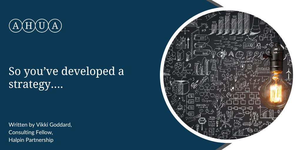 "Translating strategy into action is somewhere that many organisations fall down." 

Over on our blog, Vikki Goddard, Consulting Fellow at <a href="/Halpin_HE/">Halpin</a> discusses the importance of strategy in an organisation and how to make it work.      

Read more here: ow.ly/9wRO50NC1UZ