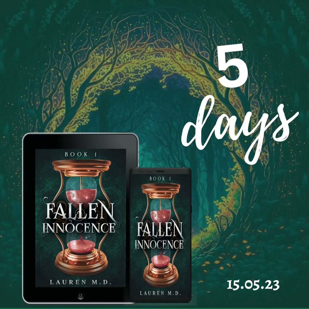 laurenmdlauthor's tweet photo. The wait is almost over! #FallenInnocence, the first novella in my #RocheracsBloodline trilogy, launches in just 5 days. Join Trice and her family on a journey of redemption and discovery. 
get pre-order https://t.co/BqxKm0YAQ8 
#darkfantasy #epicfantasy #fantasyromance https://t.co/wsNOQoErAP