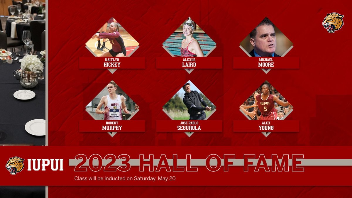 iuindy_jaguars's tweet photo. You've got ☝️ more day to RSVP for this year's #IUPUI Hall of Fame Dinner, being held at the @NCAA Headquarters on Saturday, May 20. 

RSVP NOW: https://t.co/yFrMqFN4zc

#JagsROAR https://t.co/yvdxDIohZl