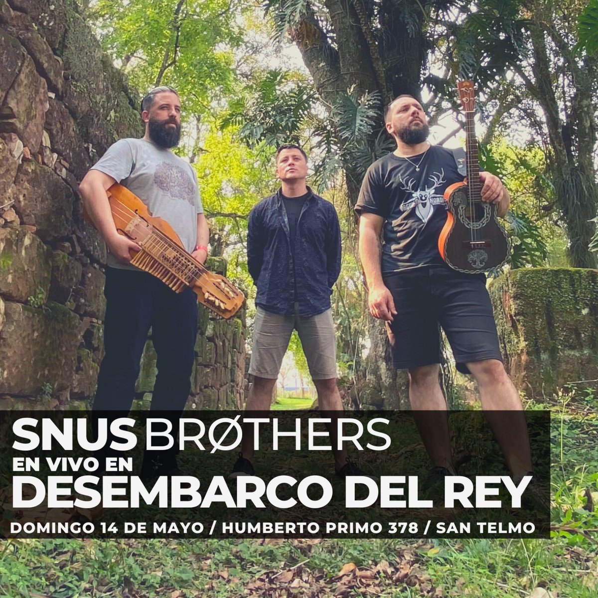 SnusBrothers's tweet photo. Este domingo 14/05 a las 16h en la Feria Medieval “DESEMBARCO DEL REY” 🎻 https://t.co/Wlzx6DZtxe