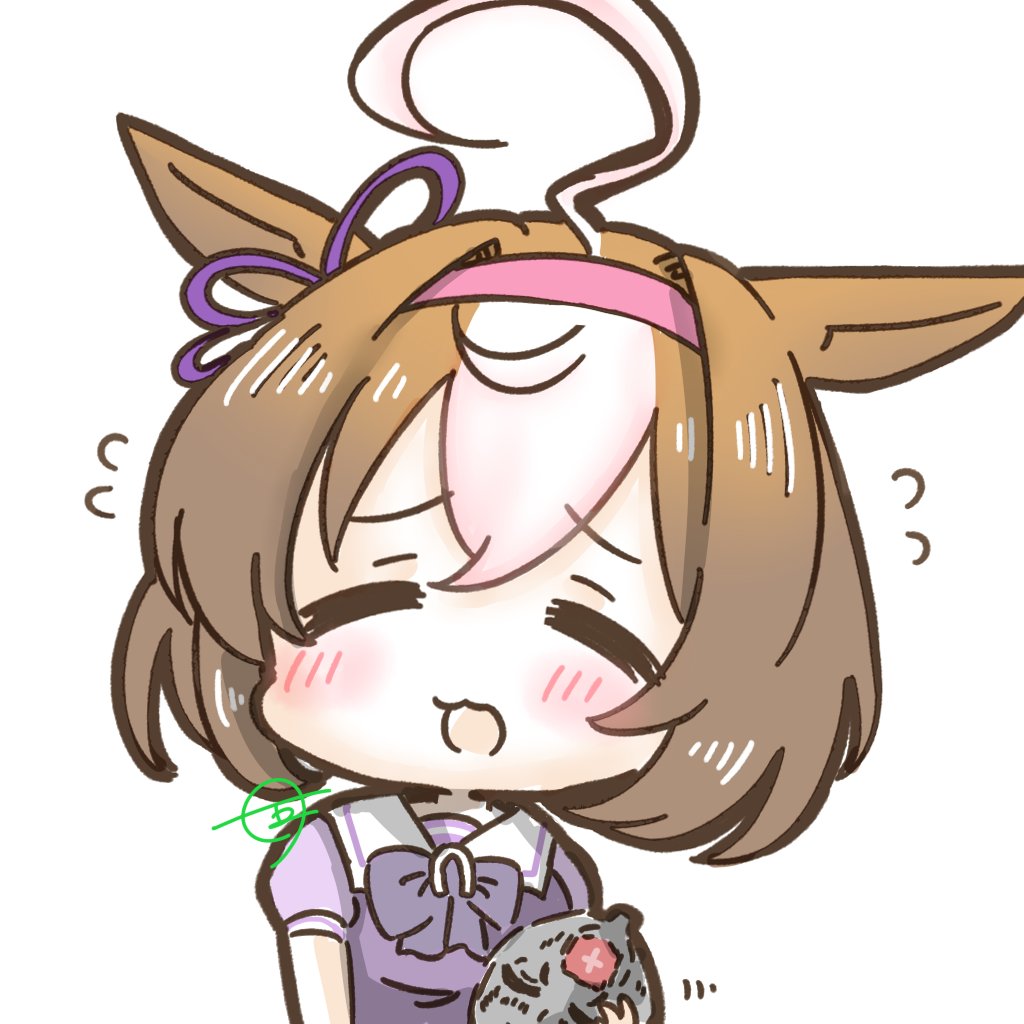 メイショウドトウ(ウマ娘) 「描きましゅっっ」|五円。(skeb受付中)のイラスト