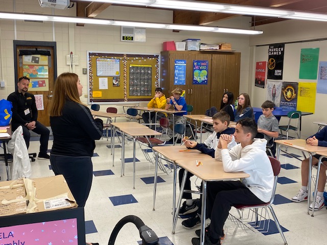 DDESegardner's tweet photo. Thank you to Mrs. Ward for sharing her experiences working for Princeton University's recreation department! Also big thanks to Mr. Sclafani for sharing his experiences as a CKO Kickboxing owner and real estate agent! What a great morning! https://t.co/mZjsRqocxj