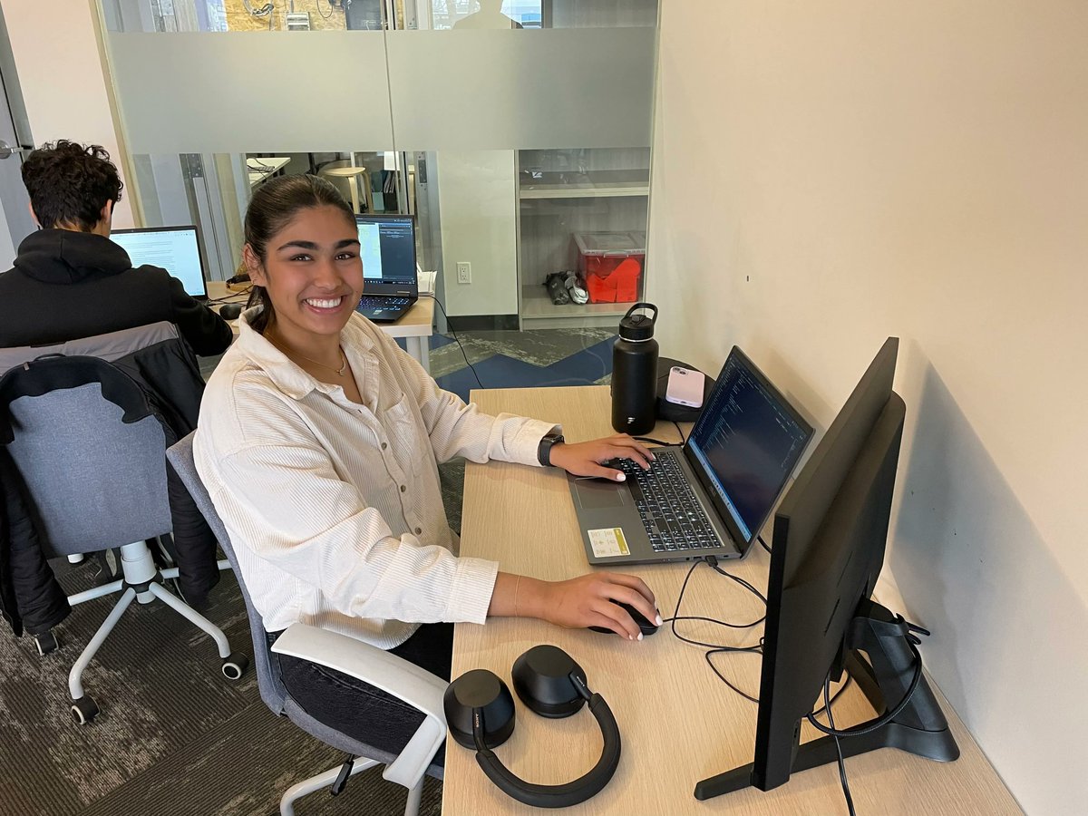KrakenSense's tweet image. Madhu Aryal, a second-year Computational Mathematics student at Waterloo, shares her experience working for Kraken Sense as a Software Engineering intern. 

krakensense.com/blog/madhu-ary…

#waterloocoop #waterlooengineering #softwareengineering