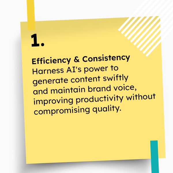 Studioworx's tweet photo. How can you utilize an AI-driven Content Creation to your business?🤖

#AI #ContentCreation #ecommercetips #marketingtips #aimarketing #onlineshopping https://t.co/Hl5RbpTXEE