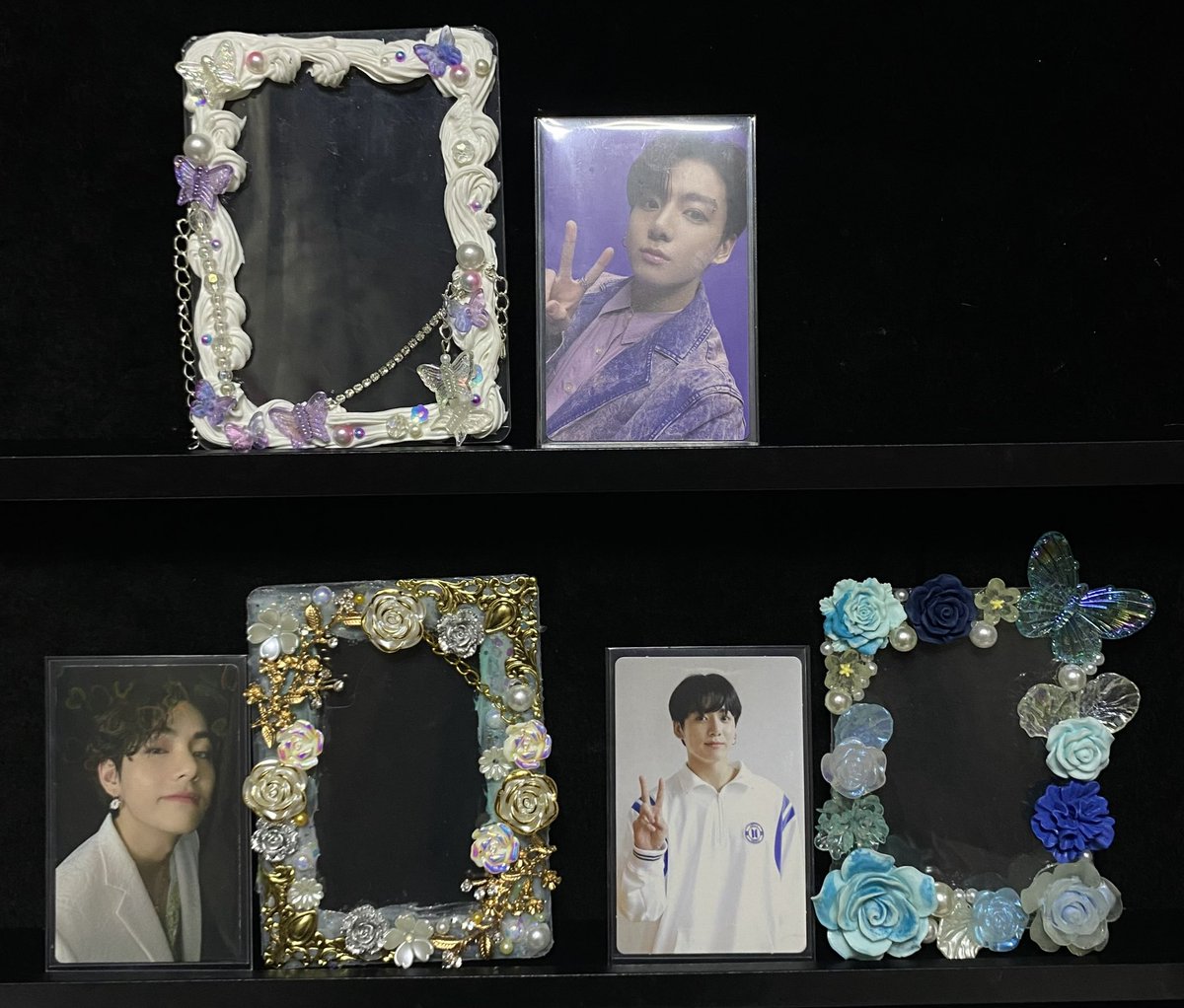 thvjjkhaul's tweet photo. — claiming tweet

WTS LFB BTS JUNGKOOK TAEHYUNG PC PH

proof ce anecdote
be deluxe holo hearts
bonakid koo
memories 2021 unsealed dvd 

8,350 set
dm or reply to claim https://t.co/agb2XLNHLt