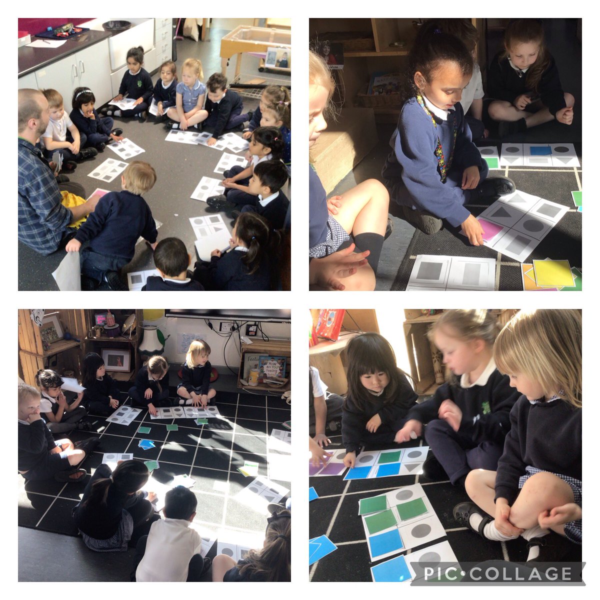 Shape Bingo #2Dshapes #ltpamaths #wearebrightfutures