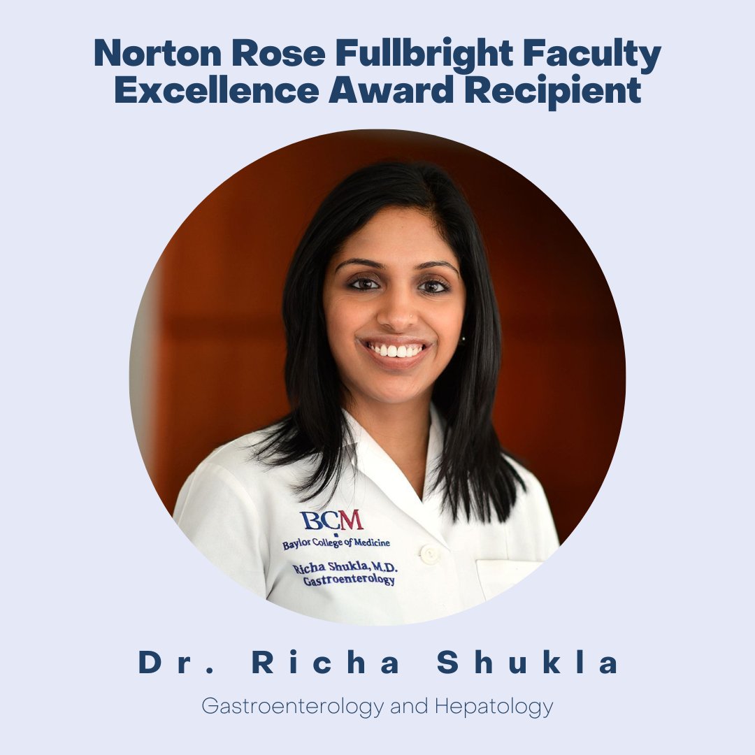 Congratulations to Dr. Richa Shukla and Dr. Waleed Kayani for being awarded the Norton Rose Fullbright Faculty Excellence Award! 

Their exceptional contributions in teaching and evaluation have had an impact on our department. 

We appreciate you and your dedication! #BCMDoM
