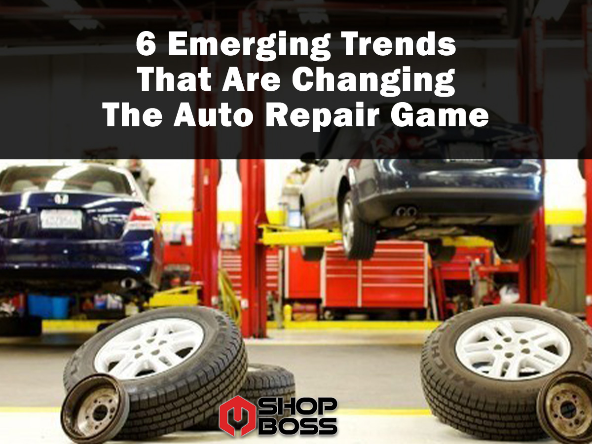 shopbosspro's tweet image. Are you keeping up with the latest trends and technologies in the industry? Check out this article to learn about the 6 emerging trends that are changing the auto repair game.
Click the link to read more! ow.ly/hpbK50OgRT8
#ShopBoss #AutoRepairTrends #WebBasedSoftware