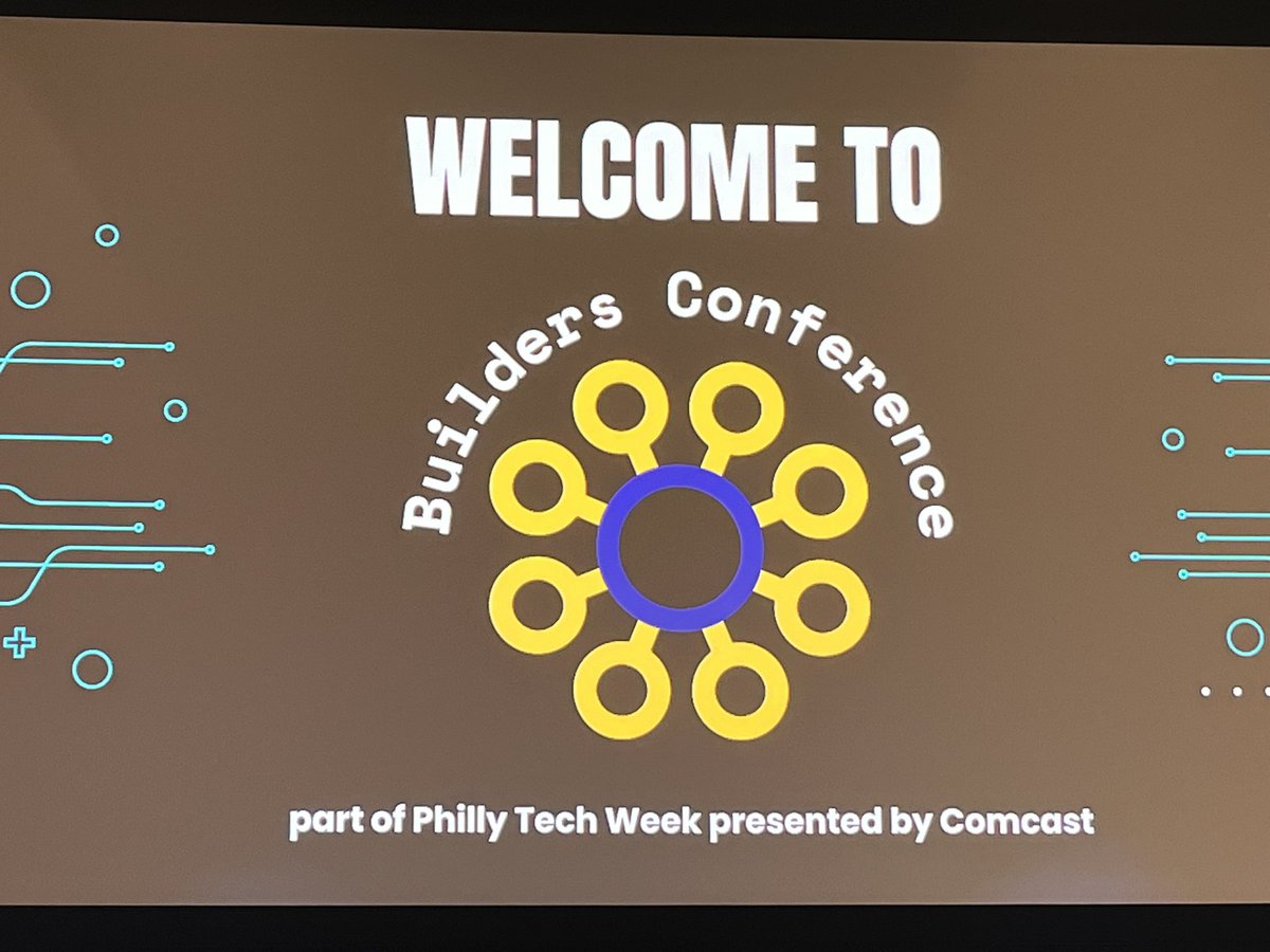 CynthiaSutera's tweet image. Here we go!  It’s going to be a great day.
#ptw2023 #phillytechweek @TechnicallyPHL