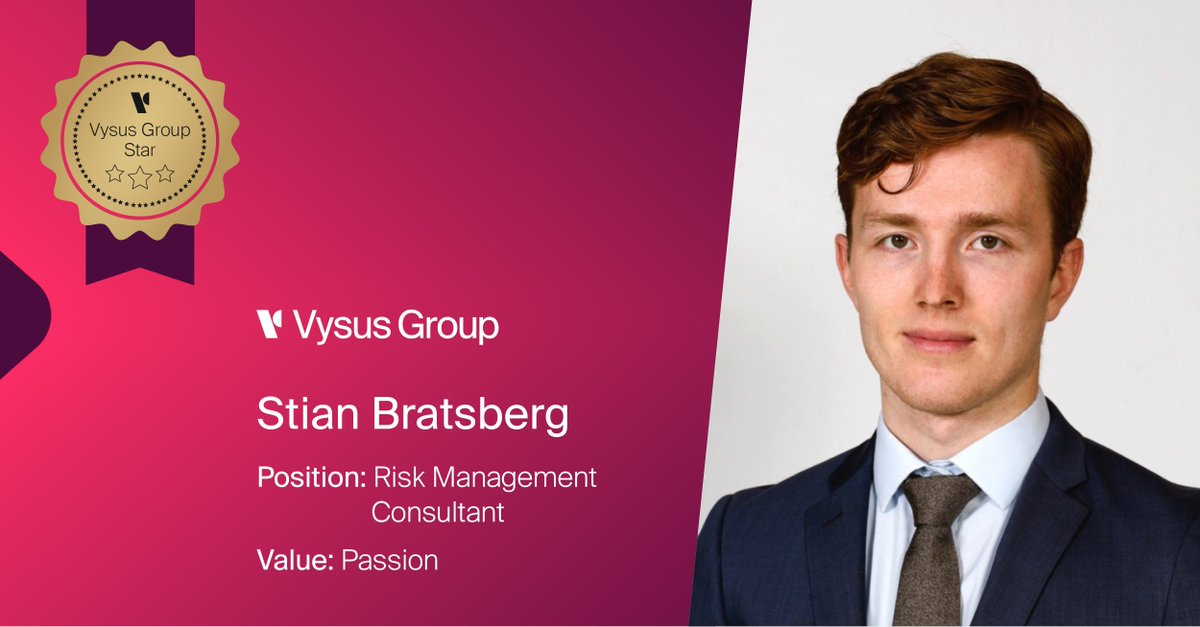 vysusgroup's tweet photo. Three Vysus colleagues have been recognised for showing real passion and enthusiasm to produce videos to help with graduate recruitment. Well done to Stian Bratsberg who is one of three helpful colleagues!

#recognition #corevalues #trust #partnership #passion #wearevysusgroup https://t.co/it6HwI4BJd