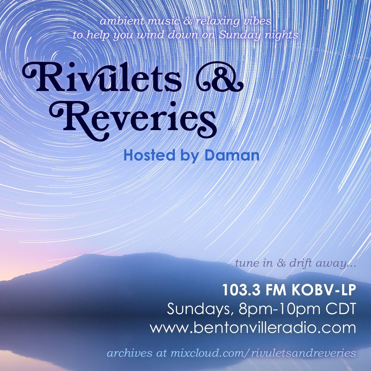 Tune in & drift away this Sunday on @KOBV1033