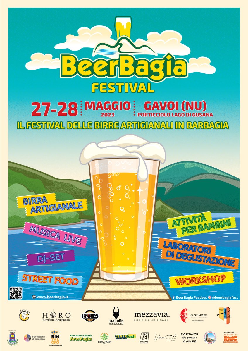 PintaMedicea's tweet photo. Prima edizione del #Beerbagia Festival delle birre artigianali e delle eccellenze gastronomiche sarde a Gavoi, #Nuoro 🐺⛵️🍺 https://t.co/zUoQi2sLQf https://t.co/PA5I3kOYZf