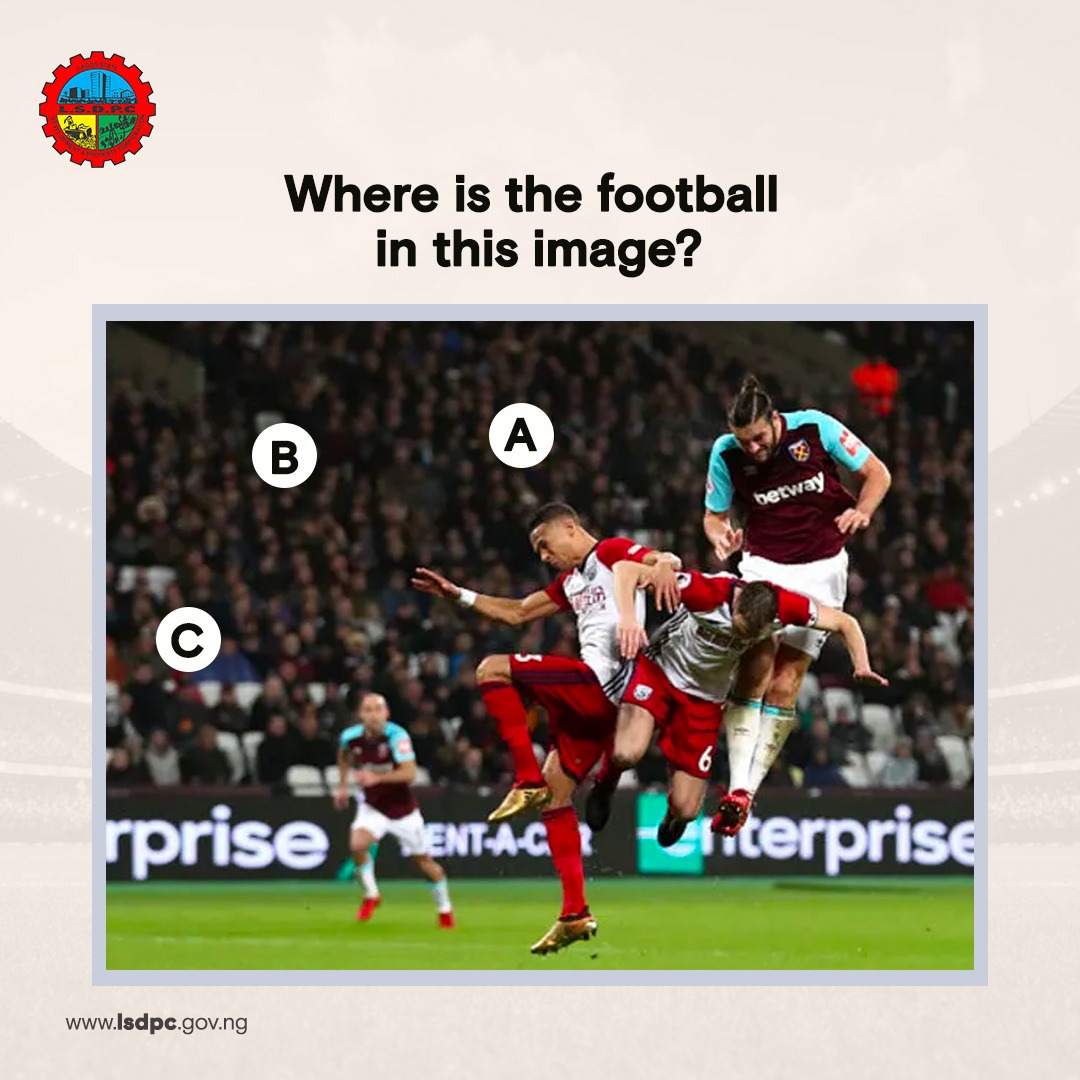 lsdpcofficial's tweet photo. Game time!
Footballers in the house. Let's see if you know your onions! Where is the ball?
The winner with all 3 answers will be rewarded!
#gamethursday #thursdayfun #lsdpc https://t.co/PAgpOjjWSk