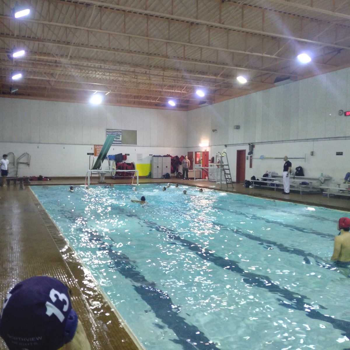 The  water polo team dominated their game Tuesday against York Mills' team B, 15-3. Brook had their best game yet this season. This victory earned Newtonbrook a spot in the semi-finals!

Northstars really shined bright this game! Good luck to the team this Thursday! Go Brook!