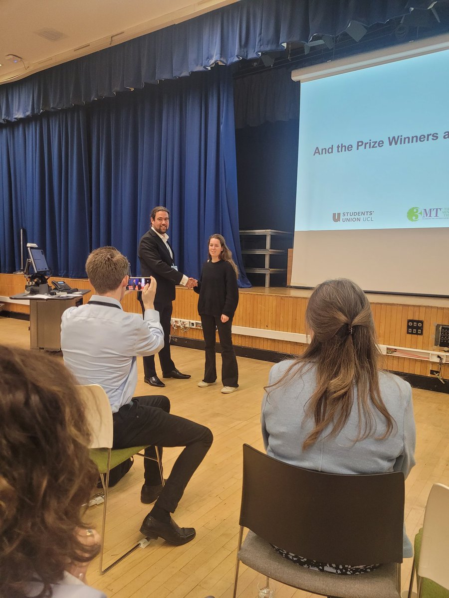 3dmodelsucl's tweet photo. Congratulations 🎊 @AuxtineMicalet  for the best research presentation at the Dean's research prize @uclmedsci https://t.co/tz6VsuIIyW