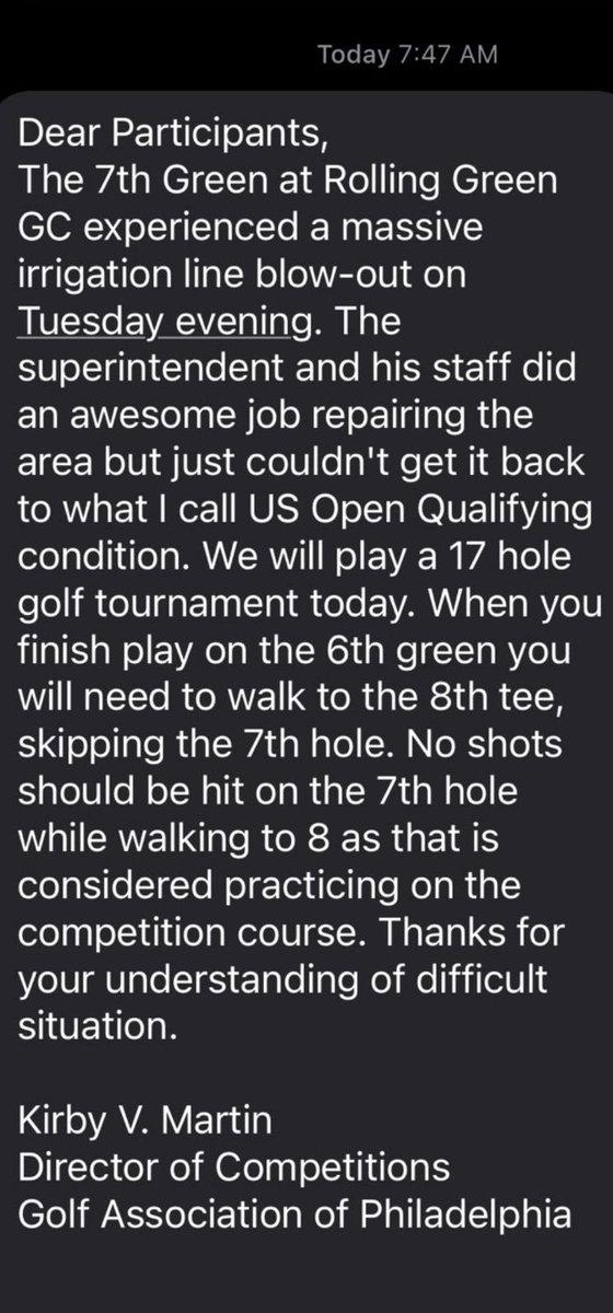 PSports21's tweet photo. ⁦@acaseofthegolf1⁩ Did you see this yet? #Yikes https://t.co/sIBnhc0NzG